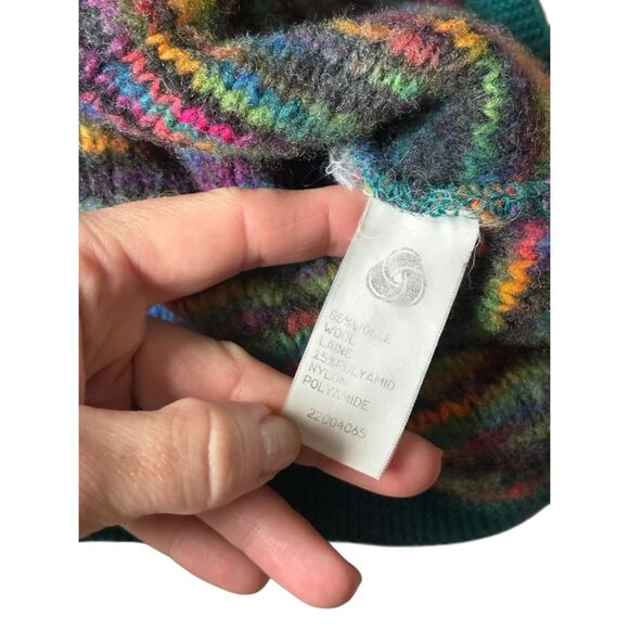 Geiger Wool Blend Button Front Cardigan size EU 40 US 10 Multicolor - Picture 7 of 10